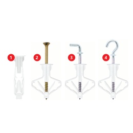 Butterfly type anchor for drywall KGK  Butterfly type anchor for drywall KGK