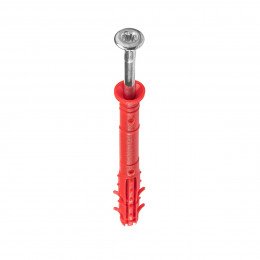 Hammer-in fixing with four-sided fastening with hidden head KSMXN S 