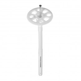  Anchor for fixing thermal insulation with elongated expansion zone and metal nail LZK/TN