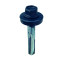 Self-drilling screw for fastening a metal profile to metal structures, with reinforced drill MSt12