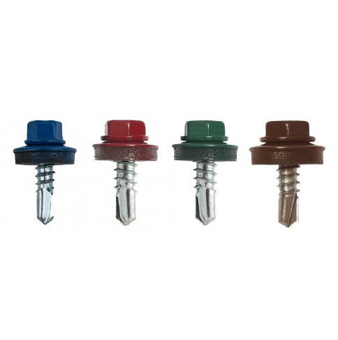 Self-tapping screw for attaching a metal profile to light metal structures MSt5
