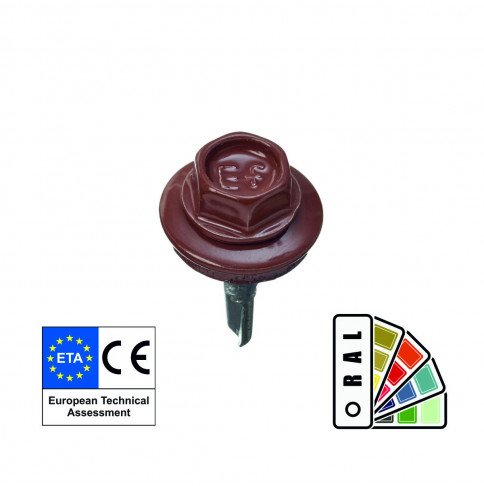 Self-tapping screw for attaching a metal profile to light metal structures MSt5