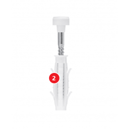 Toilet fixing kit WC 